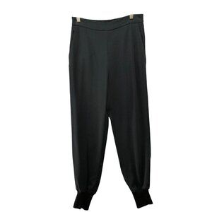 Stella McCartney Julia Trousers Womens EU 40 US 6 (S-M) Black Jogger Dress Pant